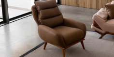 Milano Klapalı Koltuk Takımı Krem-2714-3