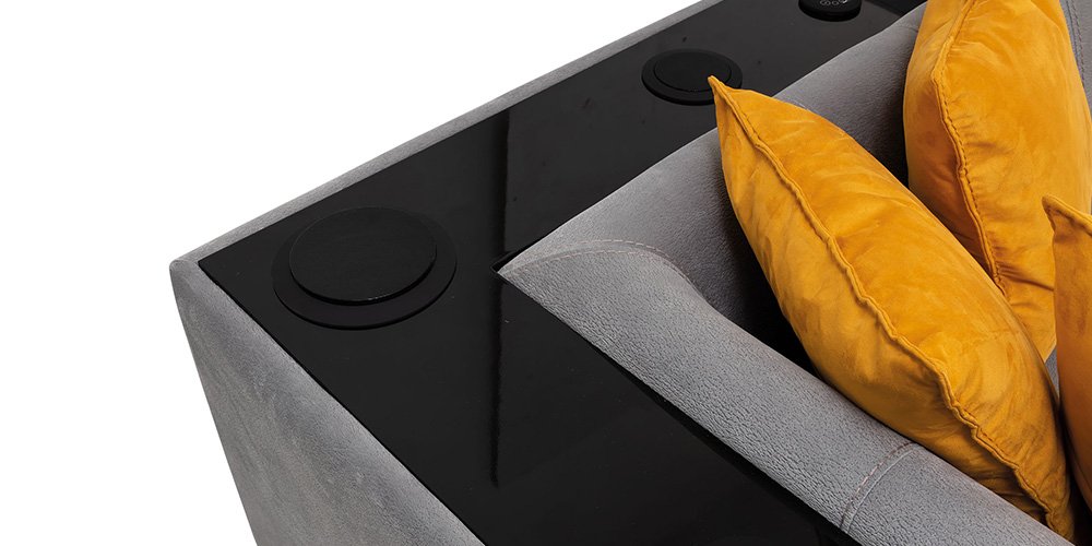 Diva Köşe Koltuk Takımı Gri-2755-2