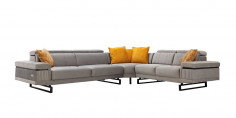 Diva Köşe Koltuk Takımı Gri-2755-5