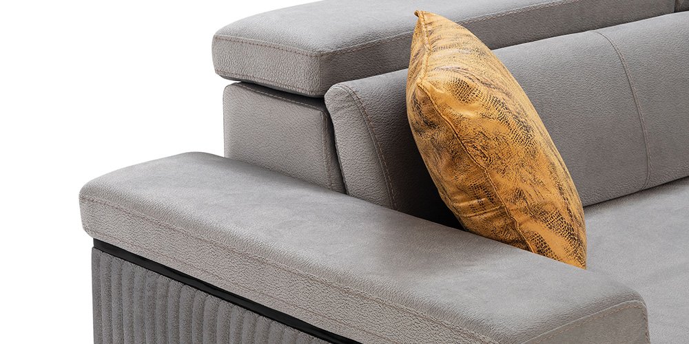 Diva Köşe Koltuk Takımı Gri-2755-8
