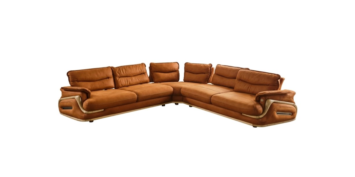 Alfa Köşe Koltuk Takımı Orange-1686-2