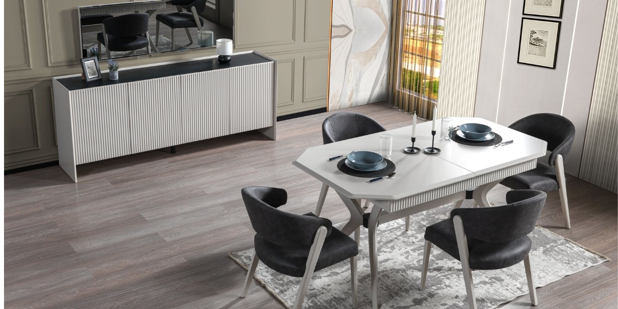 Dolunay Yemek Odası Takımı-1786-5