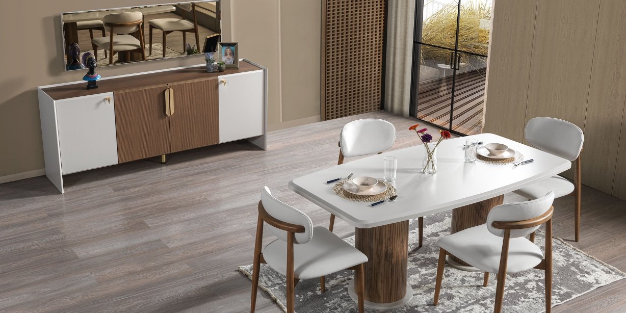 Venice Yemek Odası Takımı229624 | İnegöl Mobilya