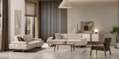 Soft Koltuk Takımı Ceviz-1258-9