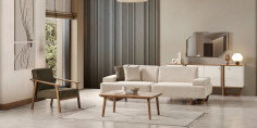 Soft Koltuk Takımı Ceviz-1258-5