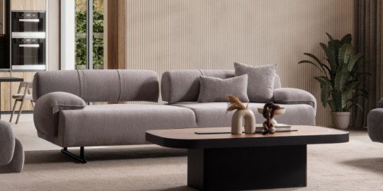 Alfa Koltuk Takımı Antrasit179238 | İnegöl Mobilya