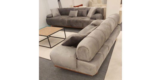 Alfa Koltuk Takımı Antrasit Teşhir