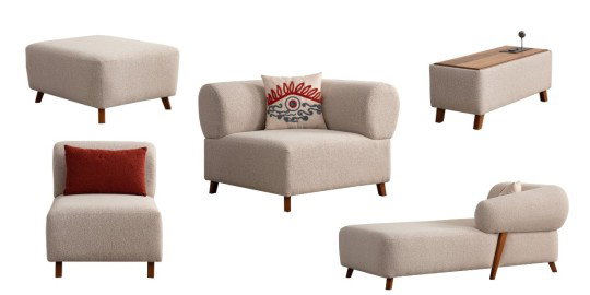 Cardea Modüllü Köşe Koltuk Takımı185049 | İnegöl Mobilya