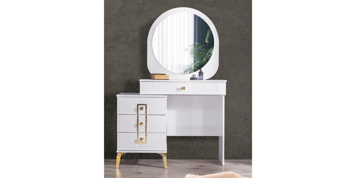 Rio Sarı Yatak Odası Takımı Mdf-1623-8
