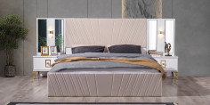 Rio Sarı Yatak Odası Takımı Mdf-1623-4