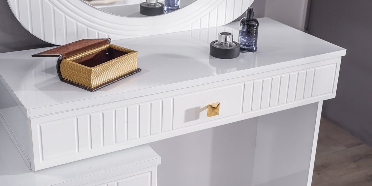 Rio Sarı Yatak Odası Takımı Mdf-1623-6