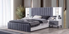 Stil Antrasit Yatak Odası Takımı Mdf-1624-9