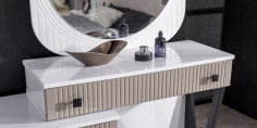 Still Bej Yatak Odası Takımı Mdf-1626-7