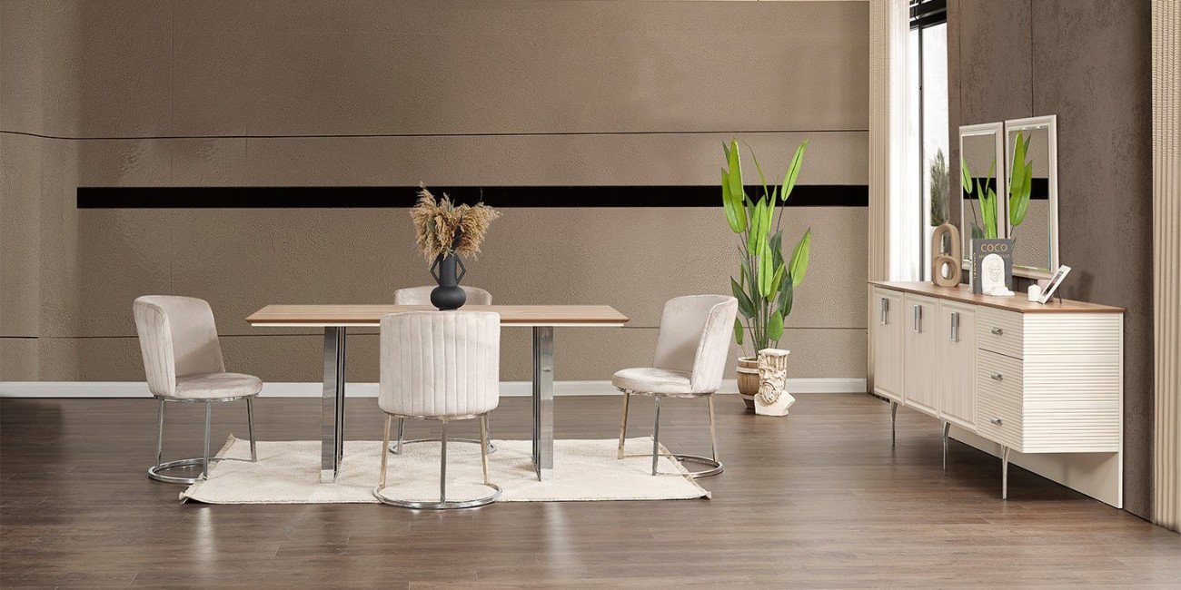 Asya Yemek Odası Takımı229501 | İnegöl Mobilya