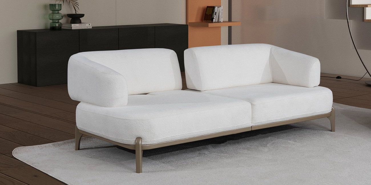 Lotus Koltuk Takımı Krem-1287-1