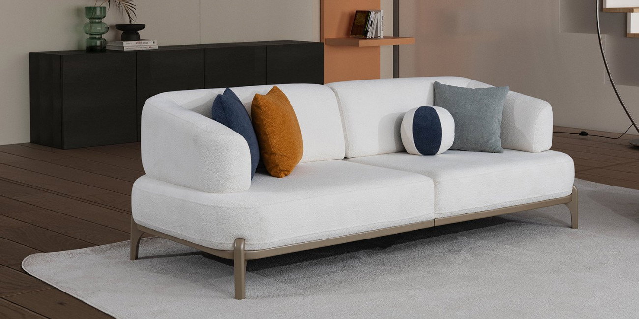 Lotus Koltuk Takımı Krem-1287-10