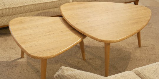 Delta Natural İkili Sehpa Seti