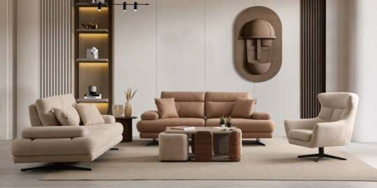 Milano Koltuk Takımı Metal Ayaklı