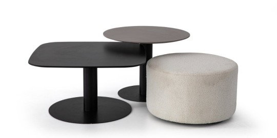 Benny Siyah Orta Sehpa Seti