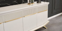 Asos Gold Yemek Odası Takımı-2490-6