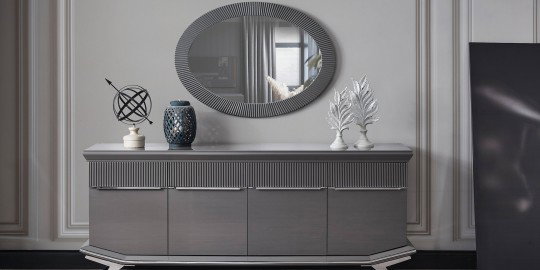 Asya Gümüş Yemek Odası Takımı-2496-1