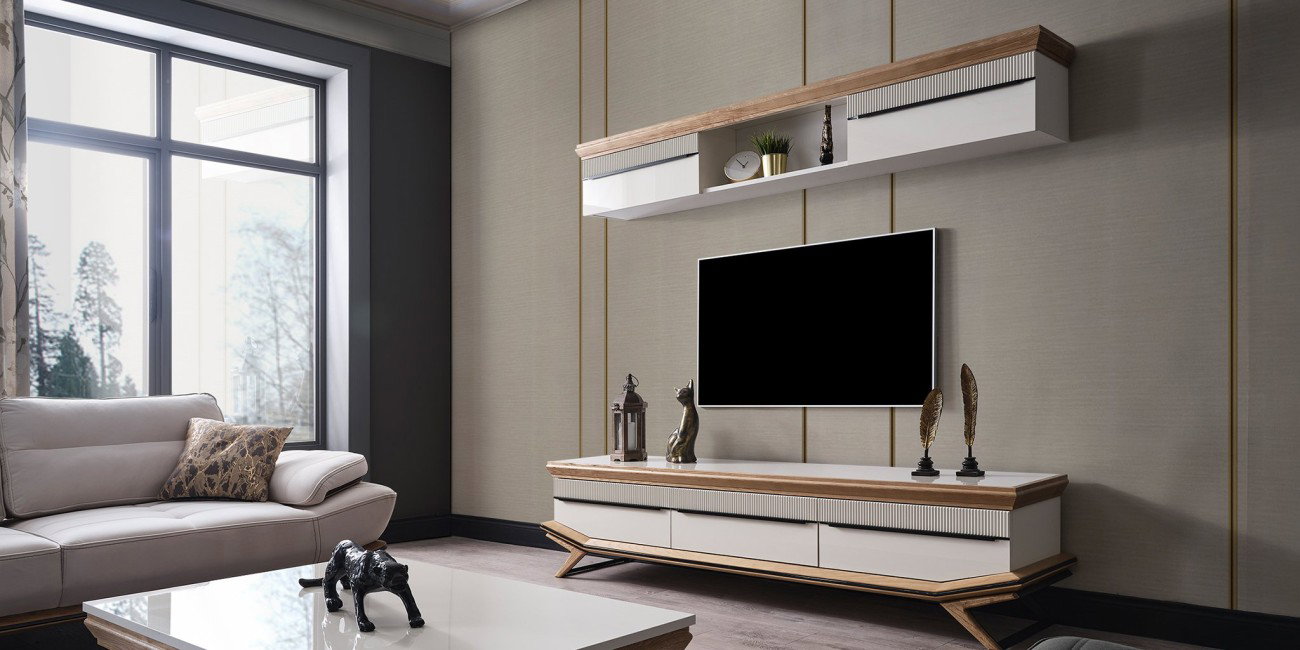 Elize Ahşap Tv Ünitesi-2505-2