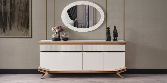 Elize Ahşap Yemek Odası Takımı-2504-1