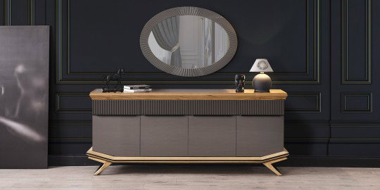 Grand Ahşap Yemek Odası Takımı-2506-1