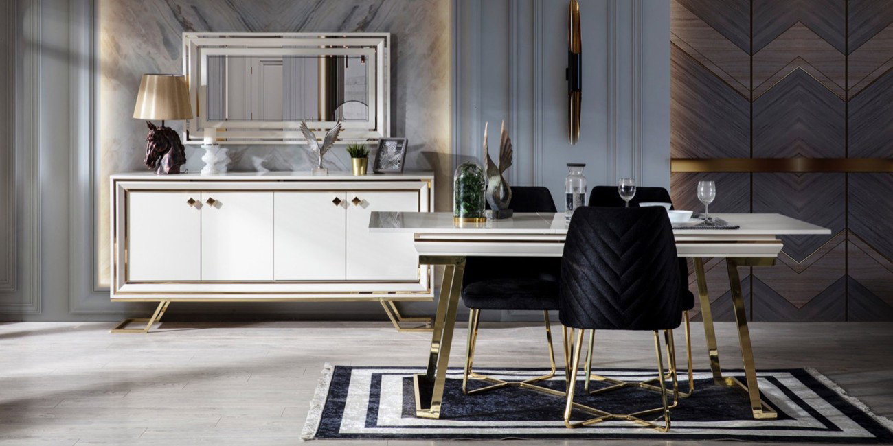 Palermo Yemek Odası Takımı228921 | İnegöl Mobilya