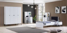 White Genç Odası226483 | İnegöl Mobilya