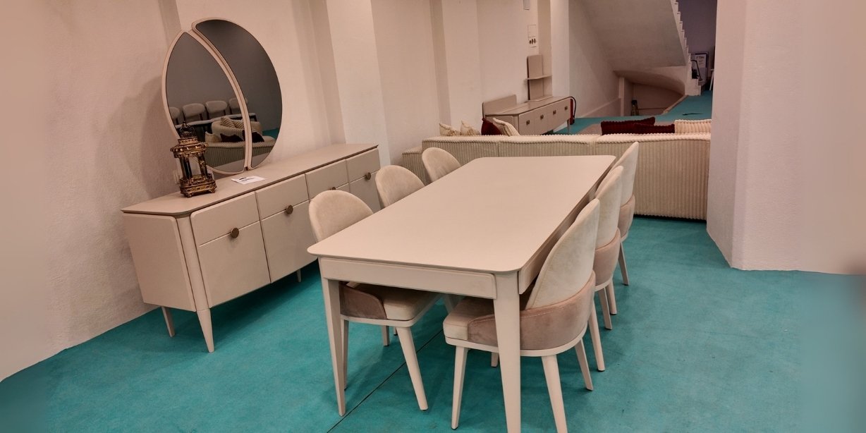 Vegas Yemek Odası Takımı Teşhirden214884 | İnegöl Mobilya