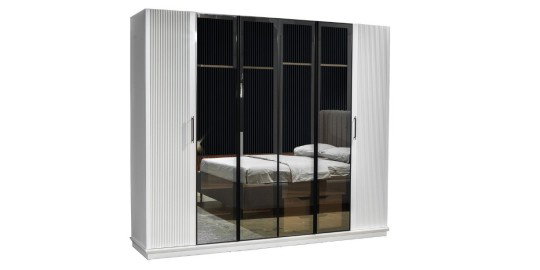 Asil Yatak Odası Takımı Beyaz-956-1