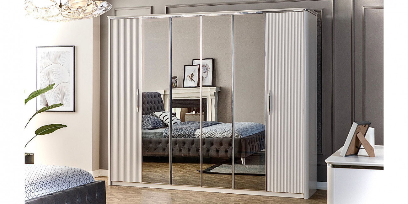 Royal Gümüş Yatak Odası Takımı-913-6