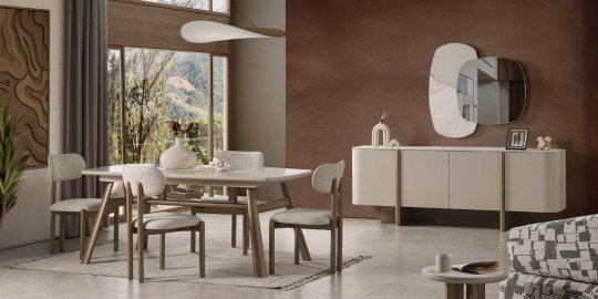 Ahuse Bronz Yemek Odası