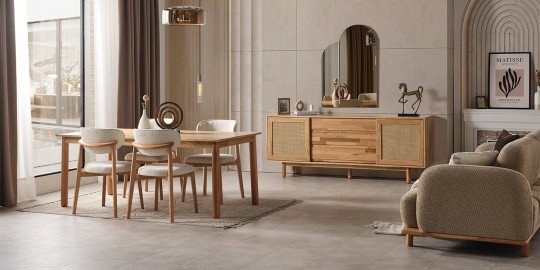 Bohem Yemek Odası Takımı | Mobilyam İnegölden