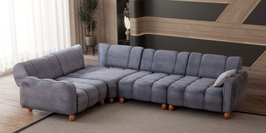 Turkuaz Köşe Koltuk Takımı-1828-1