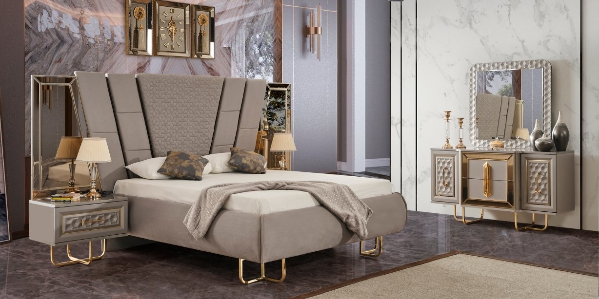 Lounge Yatak Odası Takımı Nehir Kumu220218 | İnegöl Mobilya