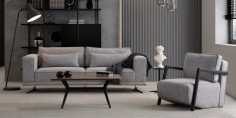 Prada Koltuk Takımı Metal Ayaklı220283 | İnegöl Mobilya