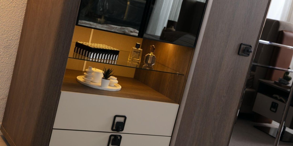 Prada Yatak Odası Takımı Koyu Ceviz220277 | İnegöl Mobilya