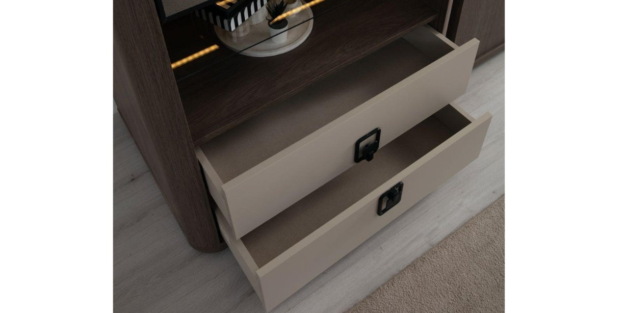 Prada Yatak Odası Takımı Koyu Ceviz220276 | İnegöl Mobilya