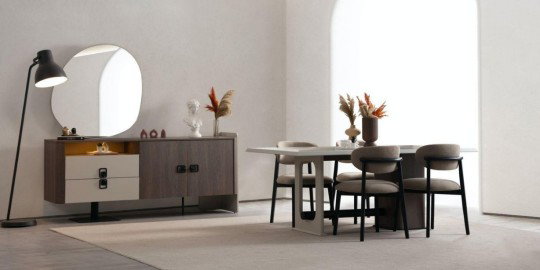 Prada Yemek Odası Koyu Ceviz