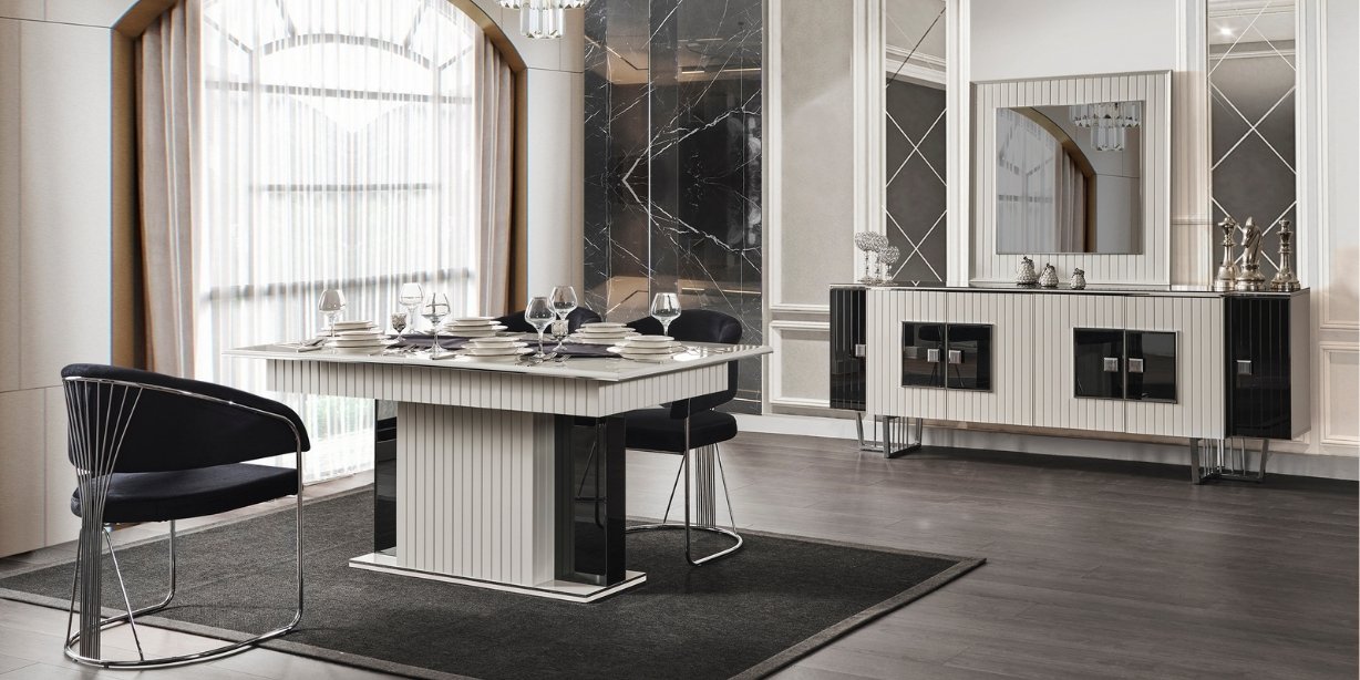 Premier Yemek Odası Takımı Aytaşı220251 | İnegöl Mobilya