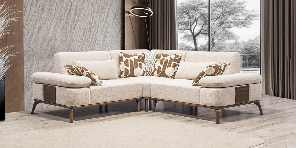 Vista Köşe Koltuk Takımı Ceviz-2788-5