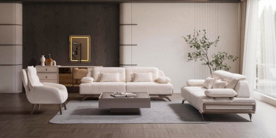 Loft Koltuk Takımı Ahşap