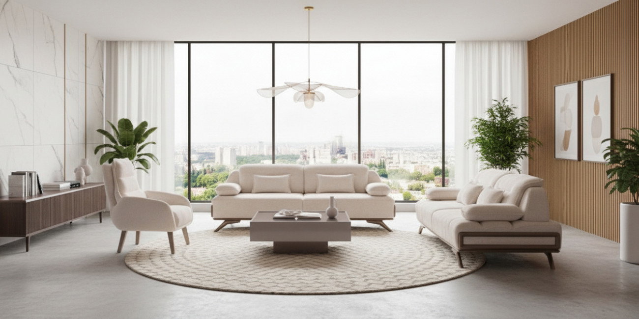 Loft Koltuk Takımı Ahşap İnegöl Mobilya