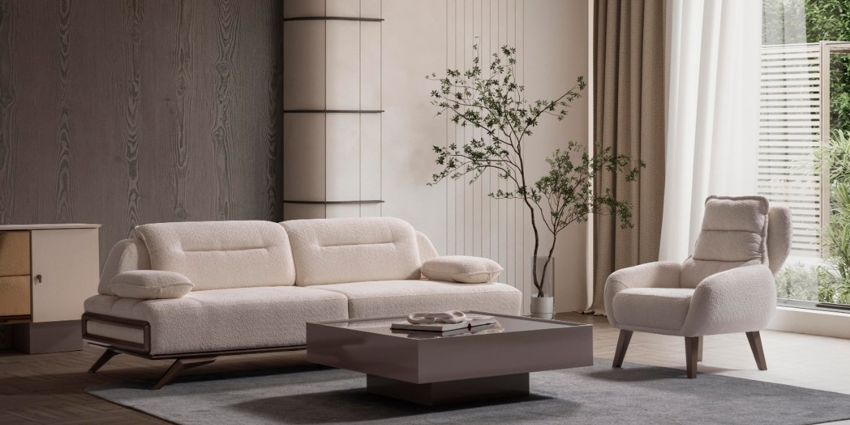 Loft Koltuk Takımı Ahşap211548 | İnegöl Mobilya