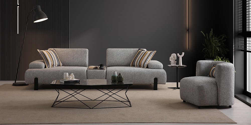 Lyon Koltuk Takımı Antrasit