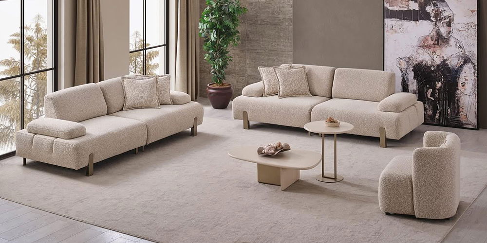 Lyon Koltuk Takımı Ekru