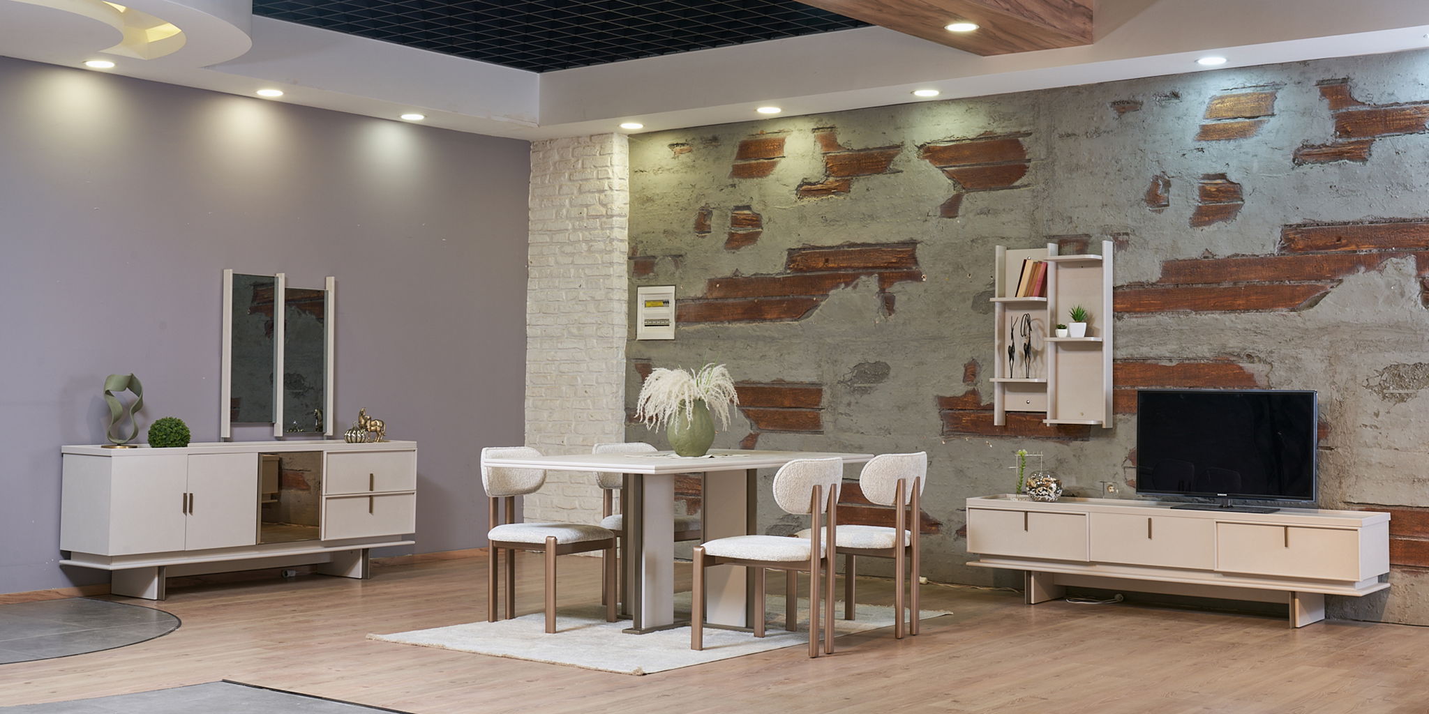 Mercan Yemek Odası Takımı