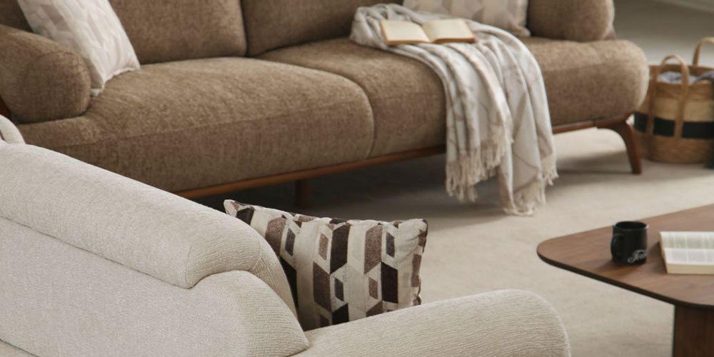 Nova Koltuk Takımı Kahverengi